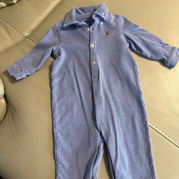 Big Pony Cotton Mesh Polo Coverall - Picture 4 of 8